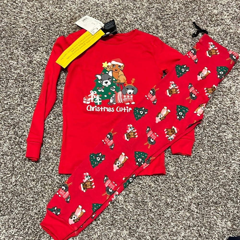 Cute Xmas hm girl pjs